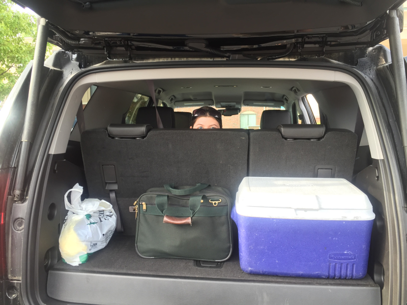 Peekaboo. Also, look at all that room, it’s exactly one medium cooler deep!
